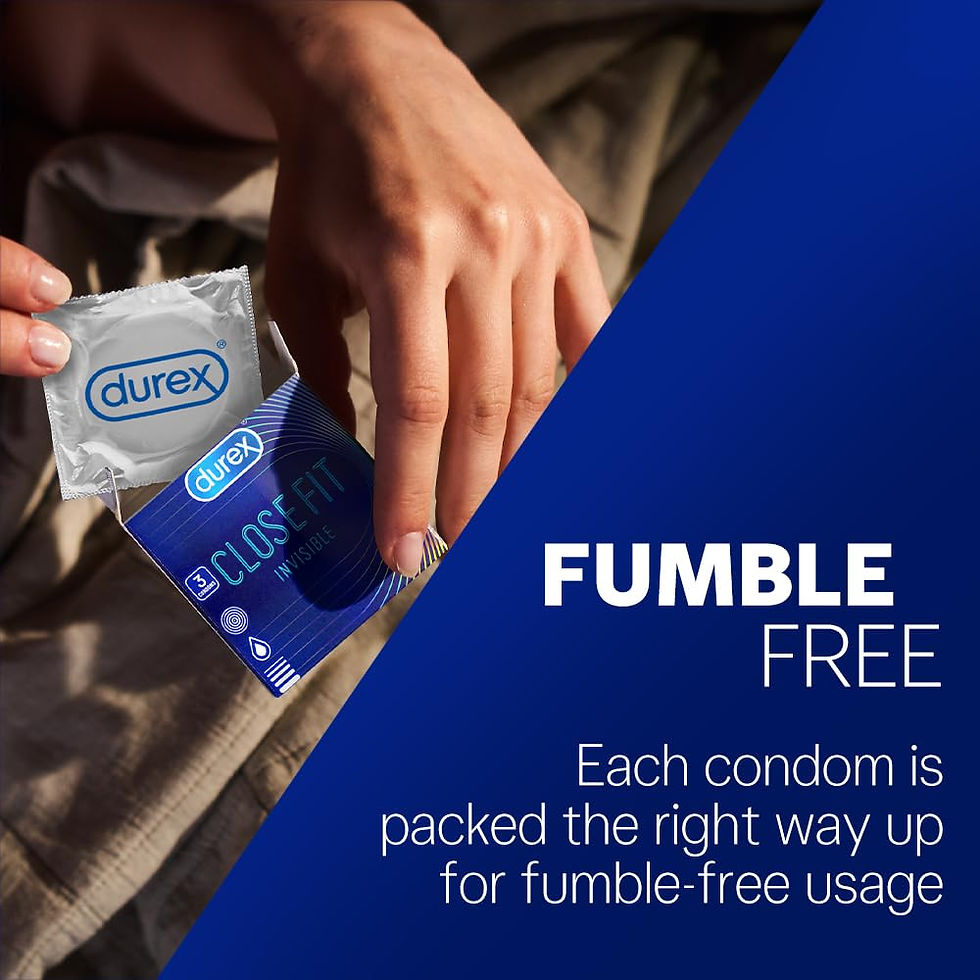 Thumbnail: Durex Close Fit Invisible Condoms for Men - 10s | Ultra Thin Condom