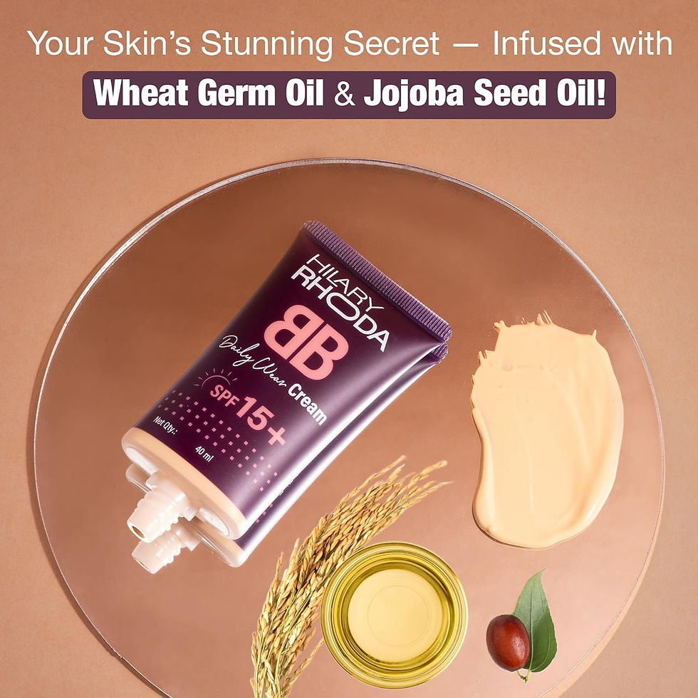 Thumbnail: Hilary Rhoda BB Daily Wear Cream with SPF 15,40ml (Golden Beige)
