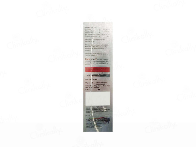 Thumbnail: Kazegrow-F Topical Solution 60ml Each (Pack of 2)