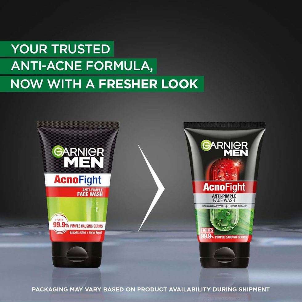 Thumbnail: Garnier Men AcnoFight Anti-Pimple Face Was,150gm Each (Pack of 2)