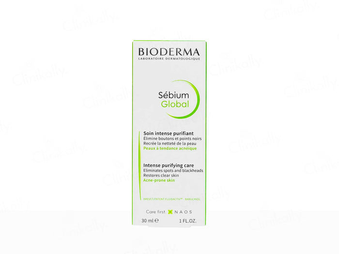 Thumbnail: Bioderma Sebium Global Moisturizer, 30ml Each (Pack of 2)