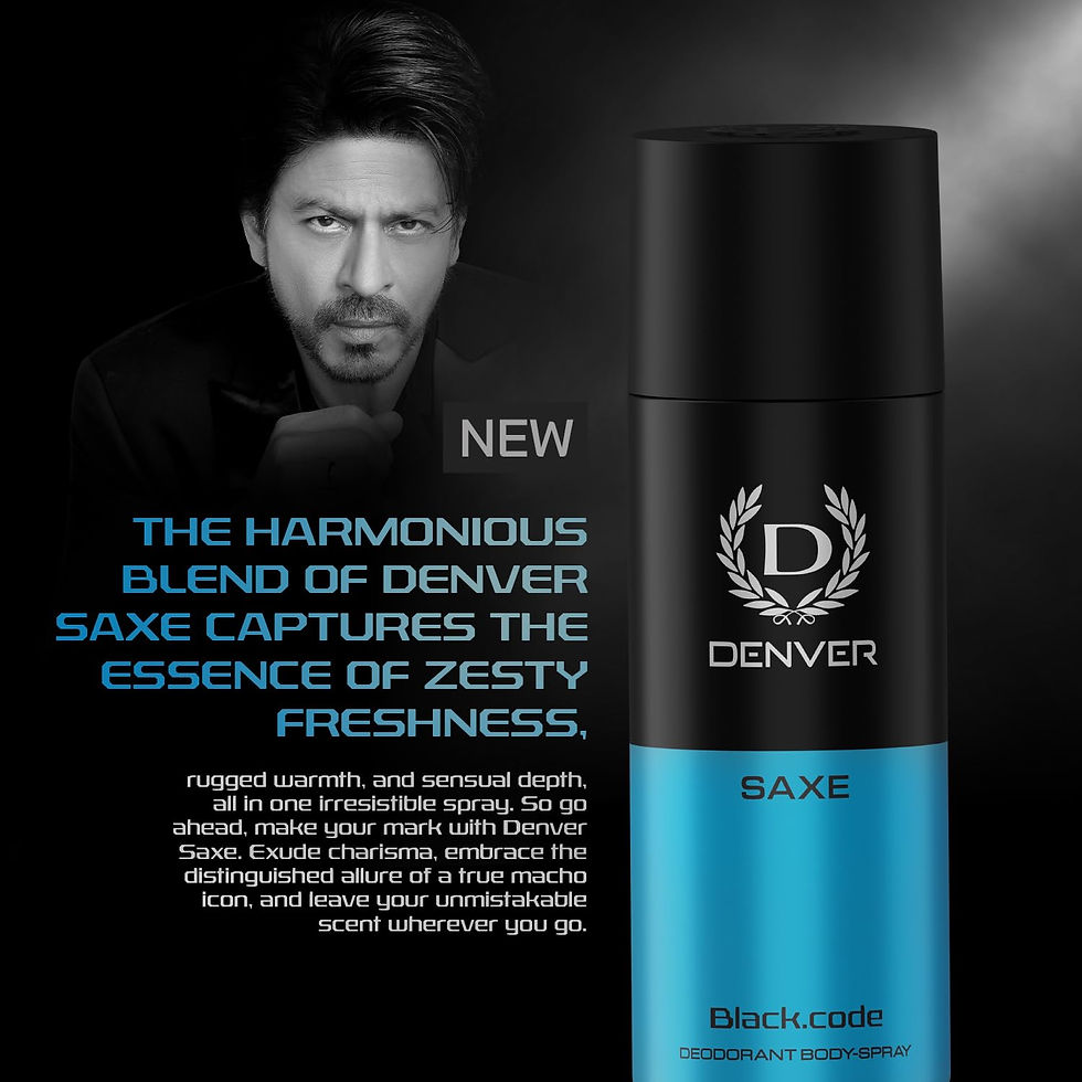 Thumbnail: DENVER Saxe Deodorant 150ml Each (Pack of 2)