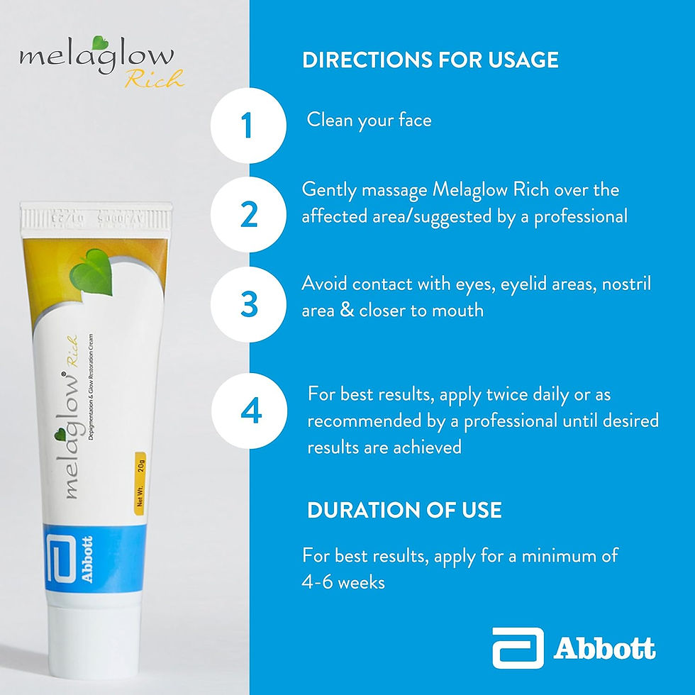 Thumbnail: MELAGLOW Rich Depigmentation and Glow Restoration, 20g Each (Pack of 2)
