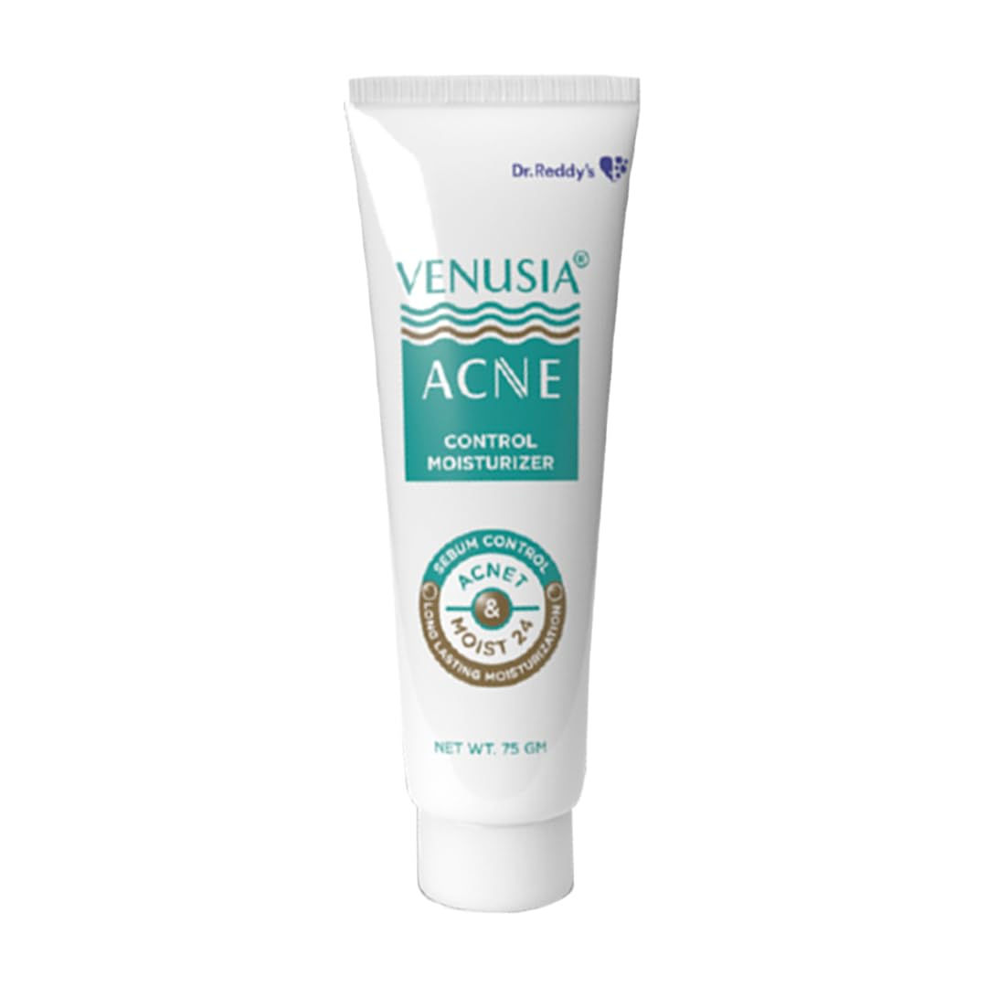 Dr. Reddy's Venusia Acne Control Moisturizer,75gm Each (Pack of 2)