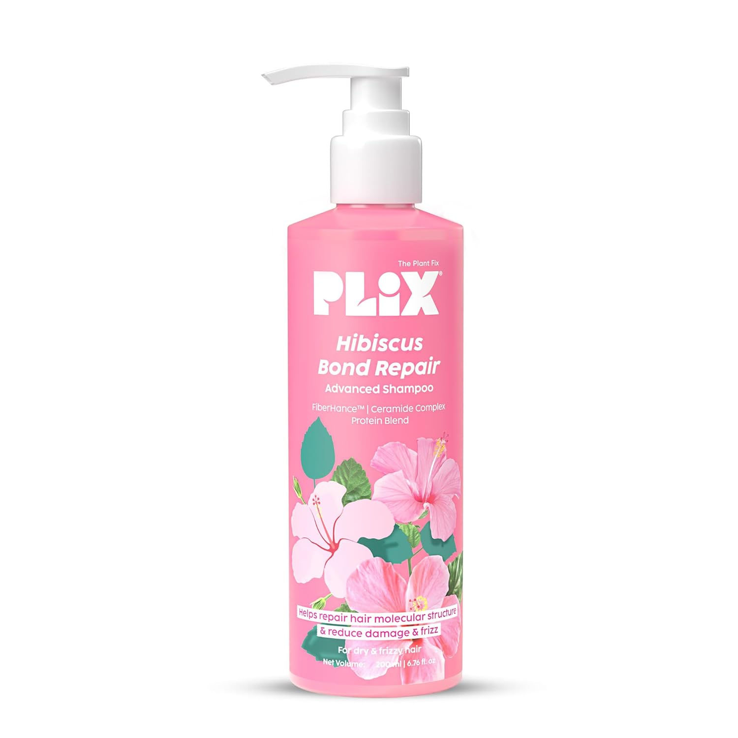 Plix Hibiscus Bond Repair Advanced Shampoo ,200ml