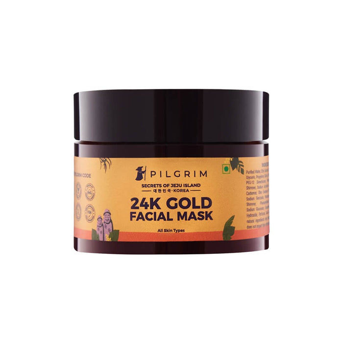 Pilgrim 24K Gold Facial Mask - 50gm