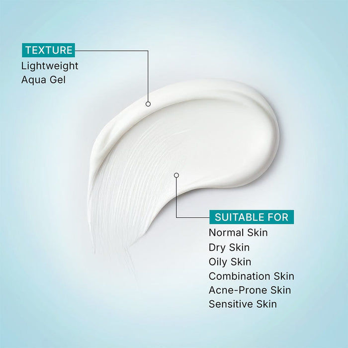 Thumbnail: Pilgrim 1% Hyaluronic Acid Aqua Sunscreen Gel SPF 50 PA++++, 50gm
