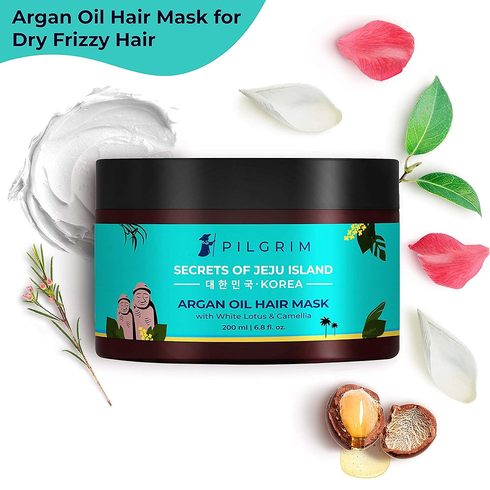 Thumbnail: Pilgrim Argan Oil Hair Mask , 200ml Each (Pack of 2)