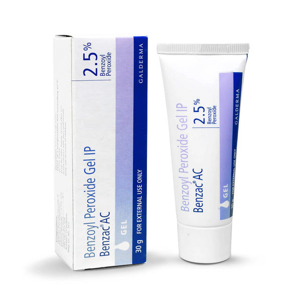 Thumbnail: Benzac AC 2.5% Gel, 30gm Each (Pack of 2)