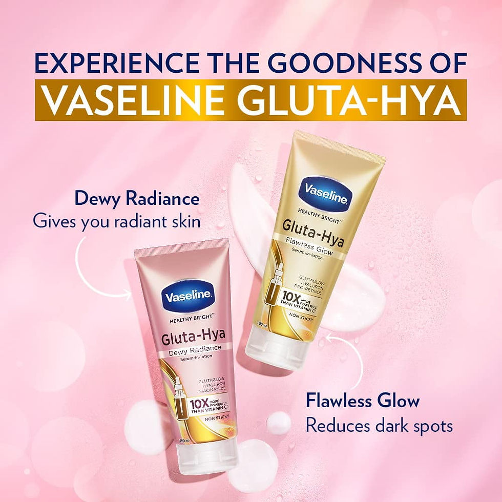 Thumbnail: Vaseline Gluta-Hya Flawless Glow, 200Ml + Gluta-Hya Dewy Radiance, 200Ml Lotion