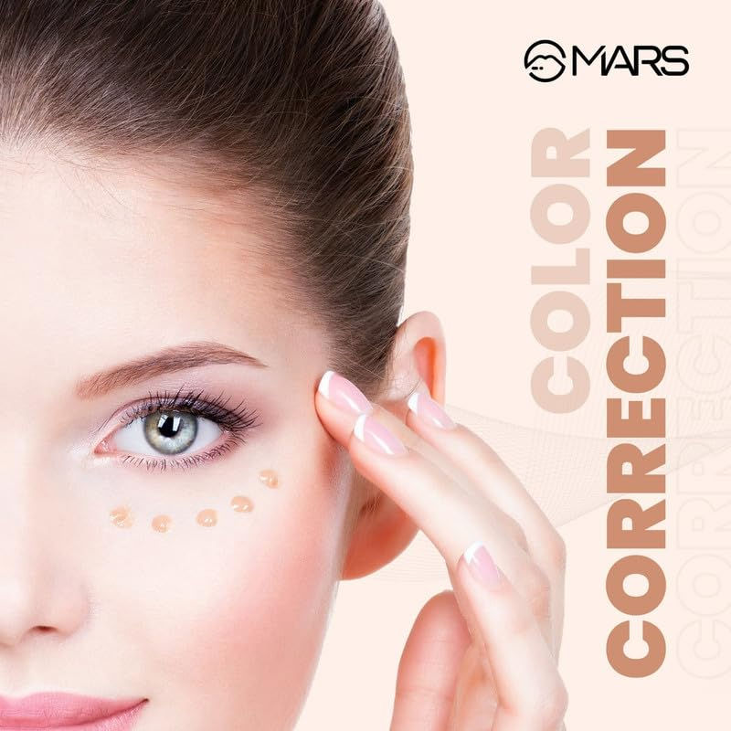 Thumbnail: MARS BB Cream Lightweight Foundation Cream (05-BISCUIT),30ml Each (Pack of 2)