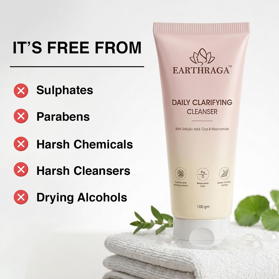 Thumbnail: Earthraga Salicylic Acid, Cica,Niacinamide Face Wash,100gm