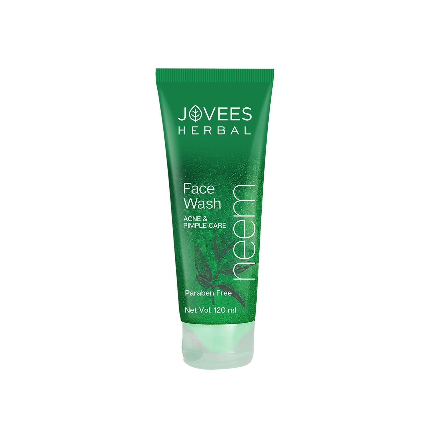 Jovees Herbal Neem Face Wash,120ml Each (Pack of 2)