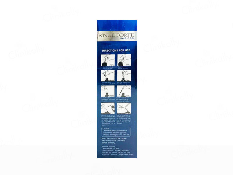 Thumbnail: Swisscosmed R'Nue Forte Hair Gain Topical Solution 60ml  Each (Pack of 2 )