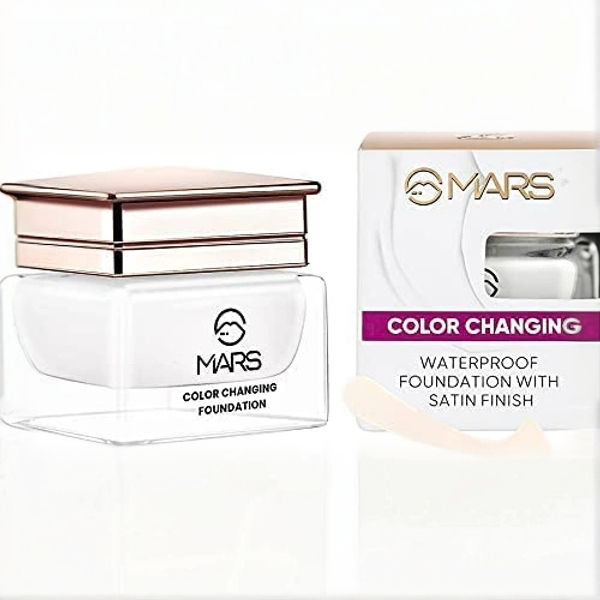 Mars Color Changing Full Coverage Foundation, 50gm