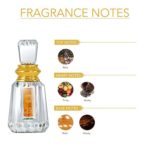 Thumbnail: Ajmal Oudh Mukhallat Concentrated Perfume Free From Alcohol 6ml for Unisex