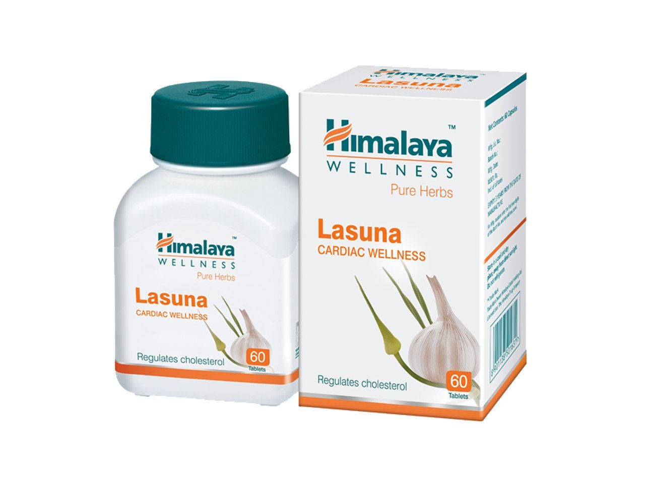 Himalaya Lasuna Cardiac Wellness Garlic -60 Tablets