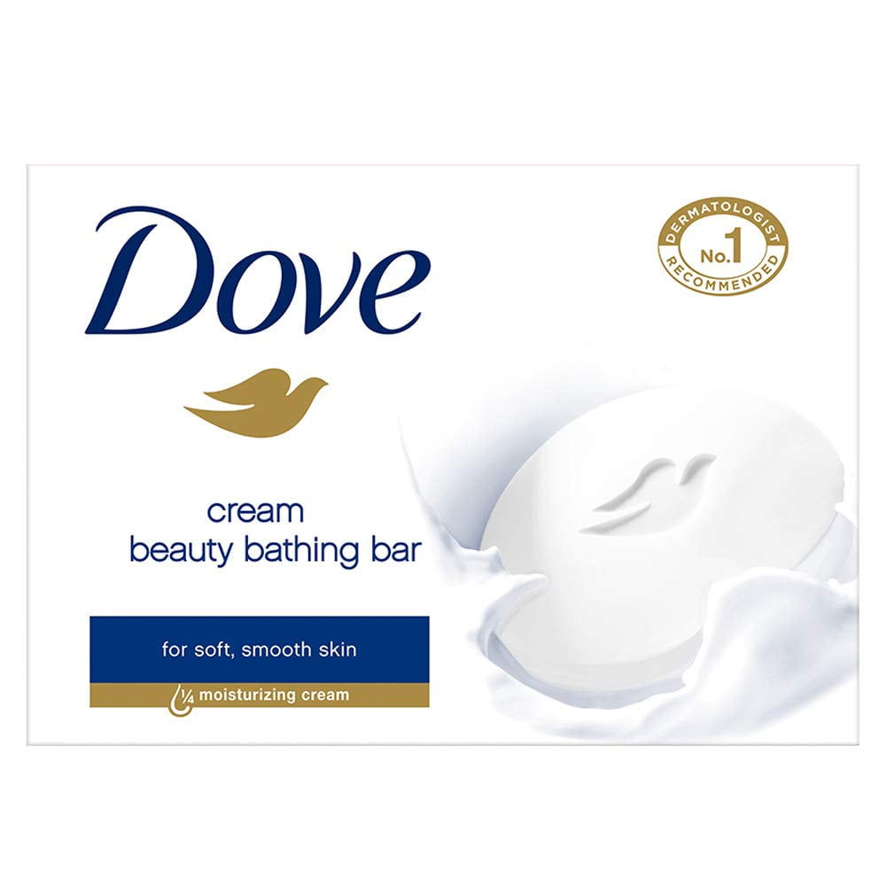 Dove Cream Beauty Bathing Bar,125gm Each (Pack of 3)