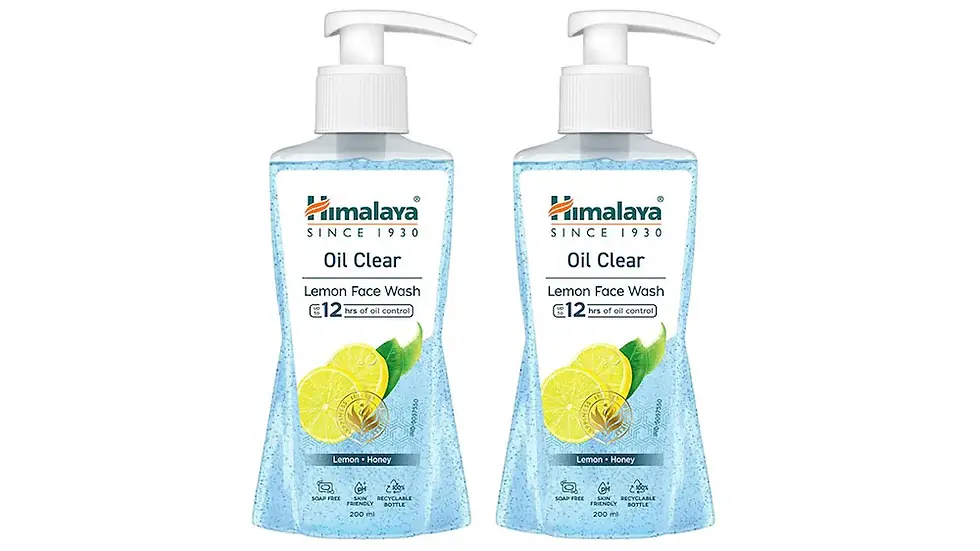 Thumbnail: Himalaya Oil Clear Lemon Face Wash,200ml Each (Pack of 2)