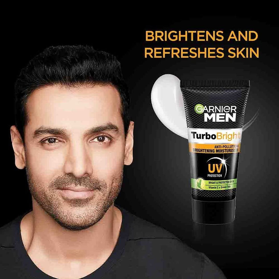 Thumbnail: Garnier Men Turbo Bright Cream,40gm  Acno Fight Face Wash, 150gm