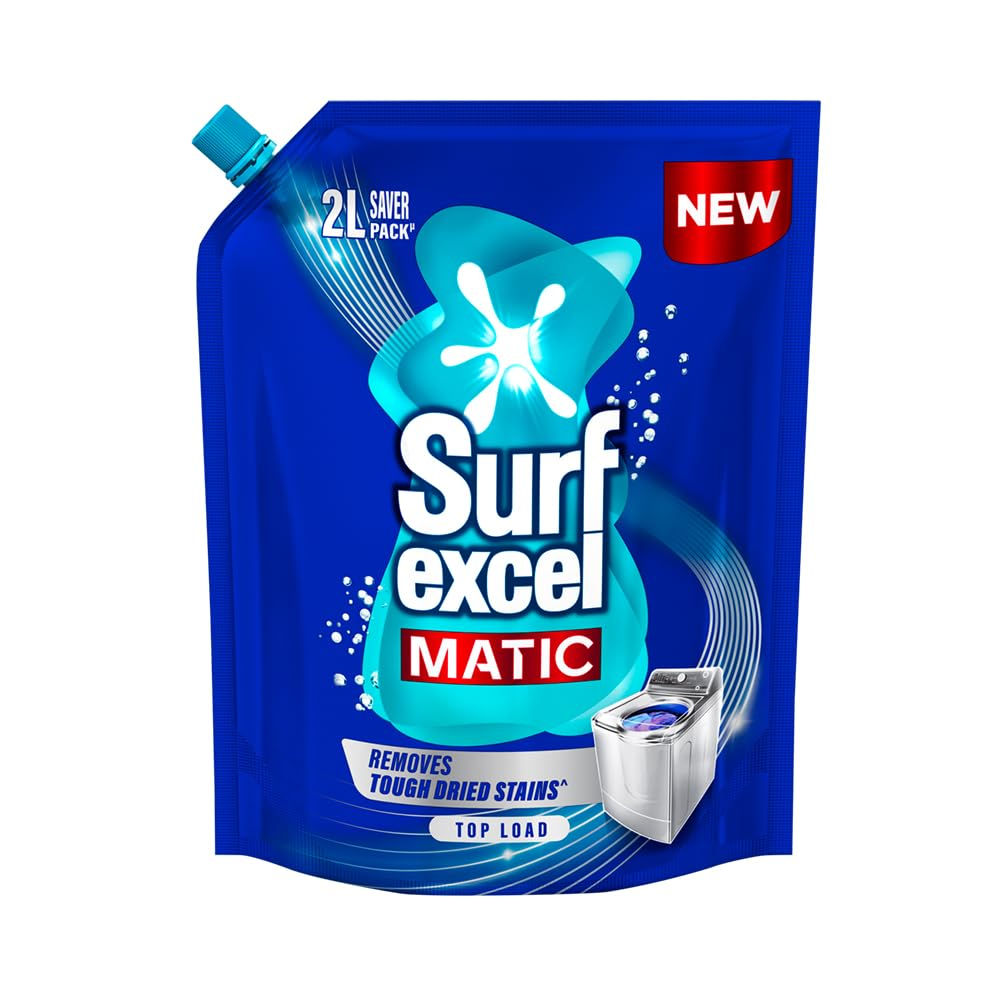 Surf Excel Matic Top Load Liquid Detergent 2 L Refill