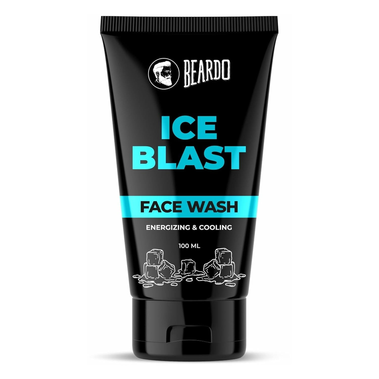 BEARDO Ice Blast Face Wash,100ml Each (Pack of 2)