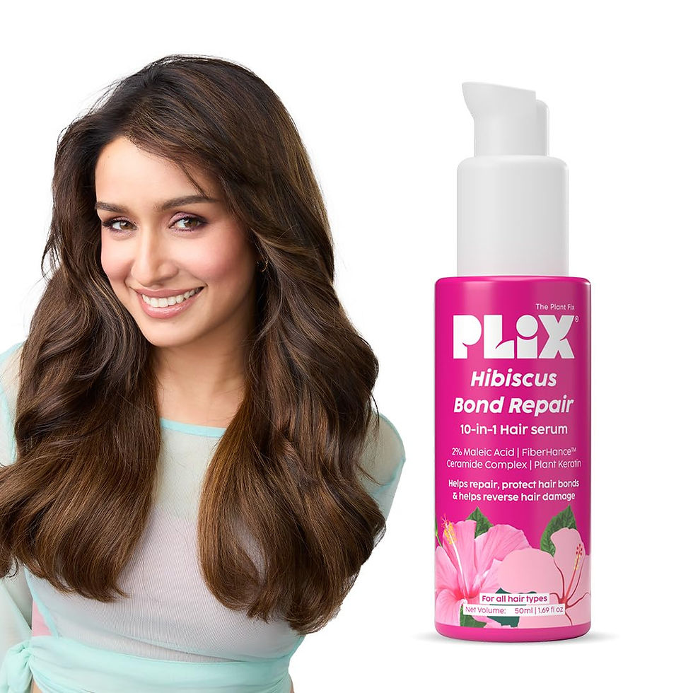 Thumbnail: Plix Hibiscus Bond Repair 10-in-1 Hair Serum , 50ml