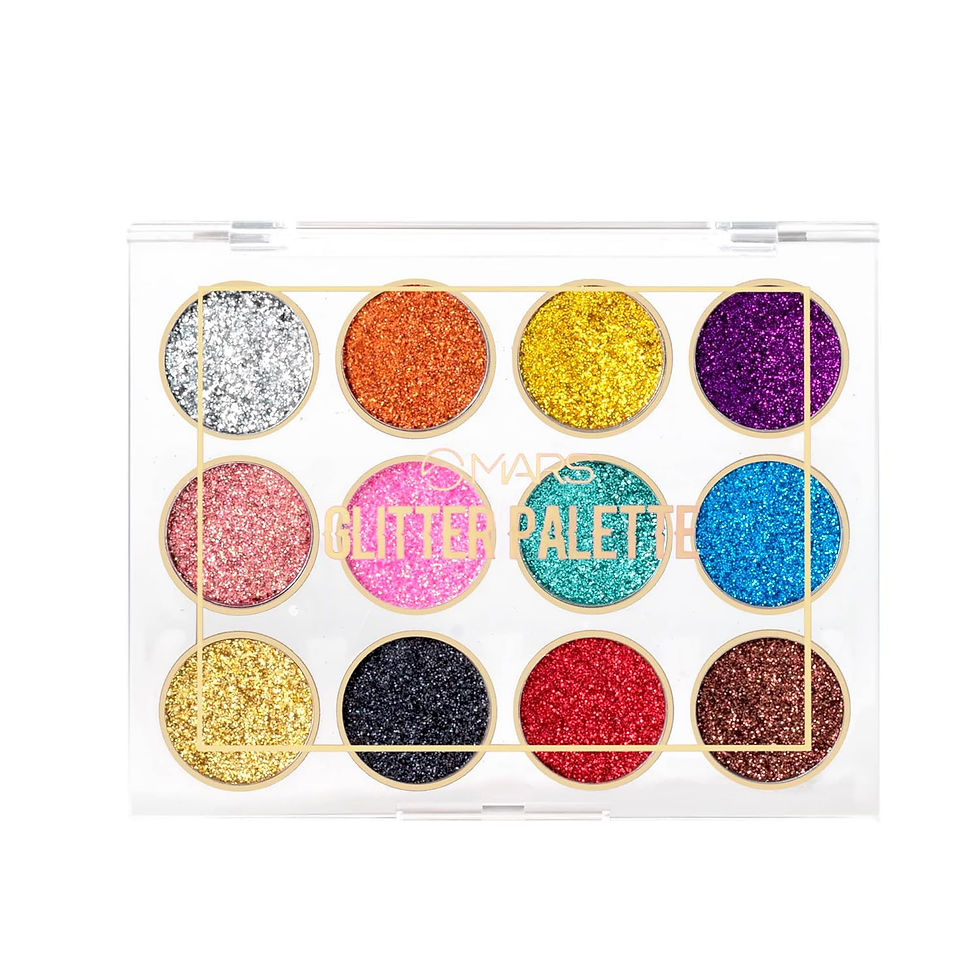 Thumbnail: Mars 12 Shade Ultra Pigmented Glitter High Shine Shimmery Eyeshadow Palette
