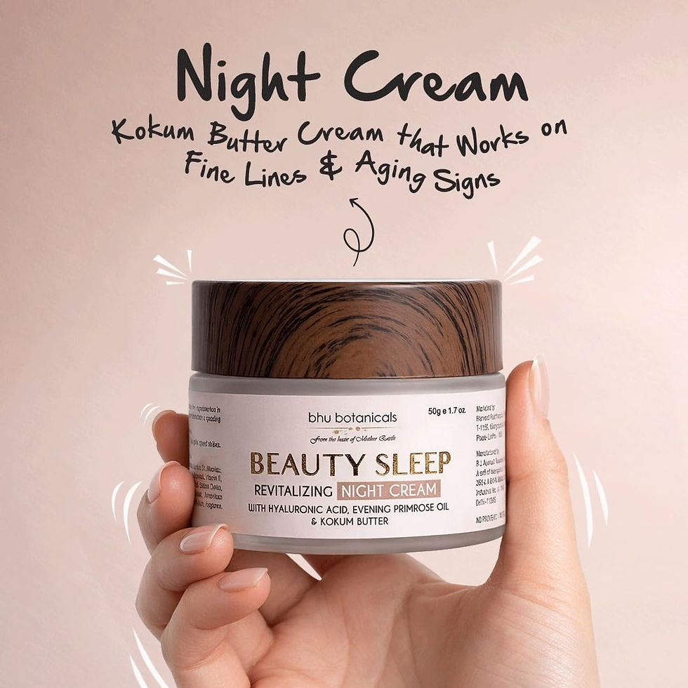 Thumbnail: Bhu Botanicals Beauty Sleep - Revitalizing Night Cream - 50gm