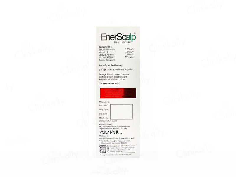 Thumbnail: EnerScalp Hair Tincture 100ml Each (Pack of 2 )