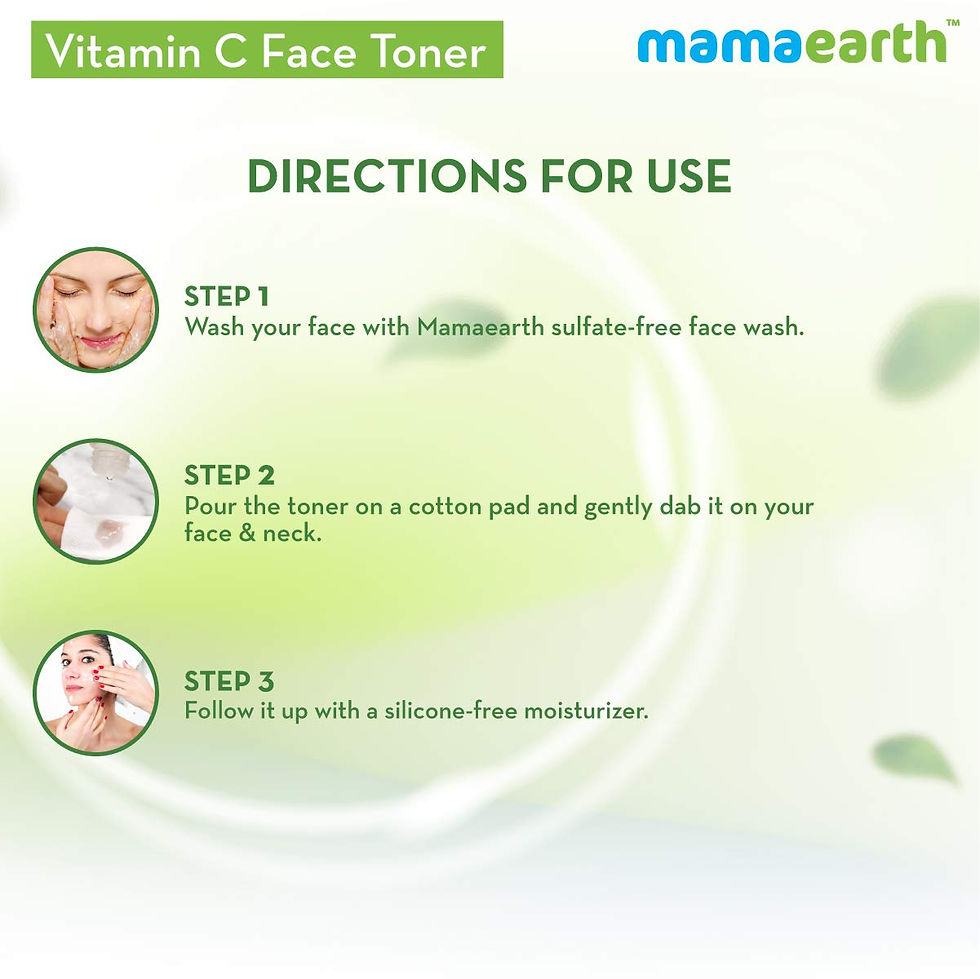 Thumbnail: Mamaearth Vitamin C Face Toner  Vitamin C & Cucumber for Pore Tightening, 200ml