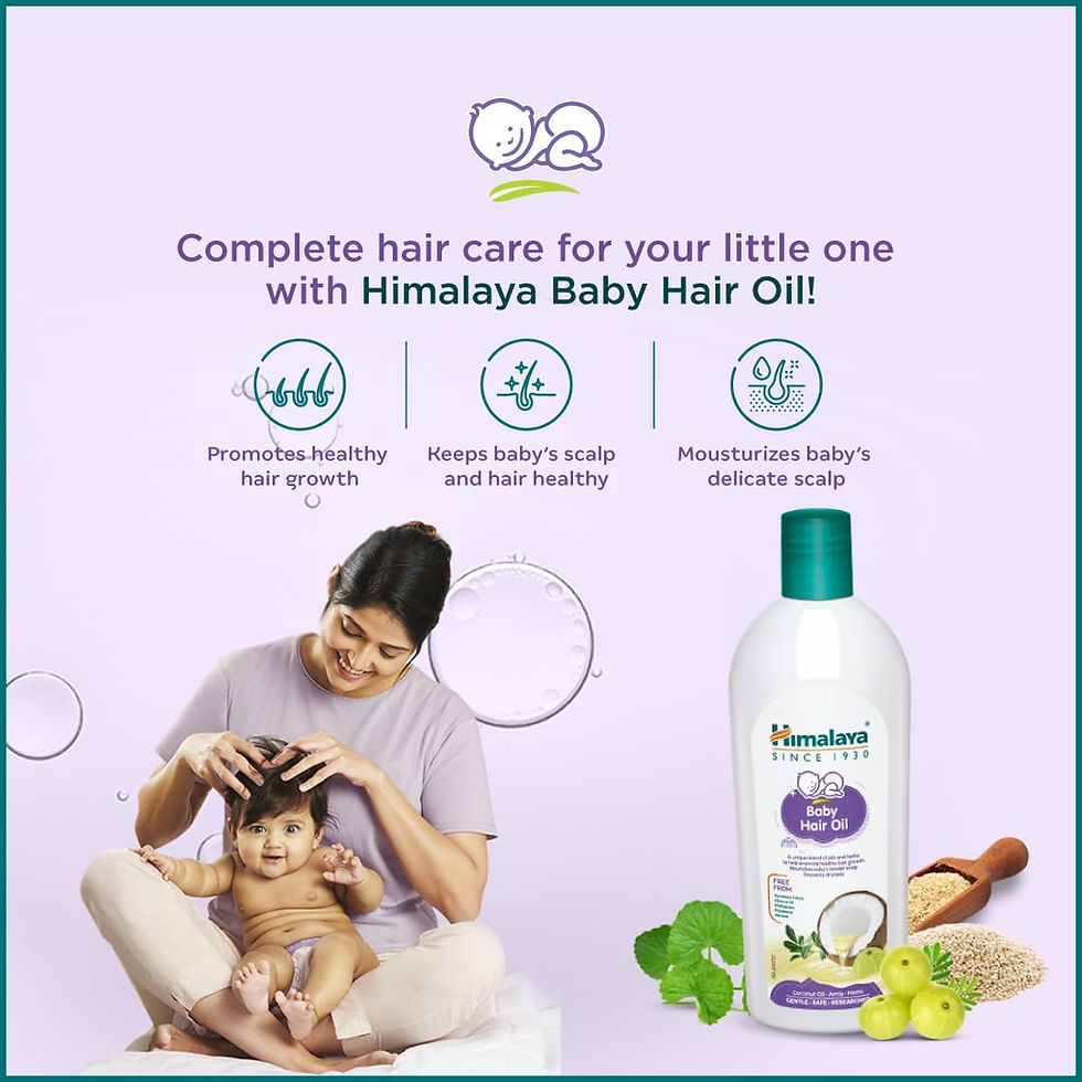 Thumbnail: Himalaya Baby Hair Oil with Amla, Sesame & Coconut oil – 100ml