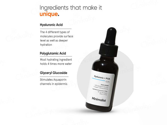 Thumbnail: Minimalist 2% Hyaluronic Acid + PGA Face Serum,30ml