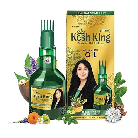 Thumbnail: KeshKing Scalp And Hair Medicine Anti Hairfall Shampoo,200ml &Oil 100ml