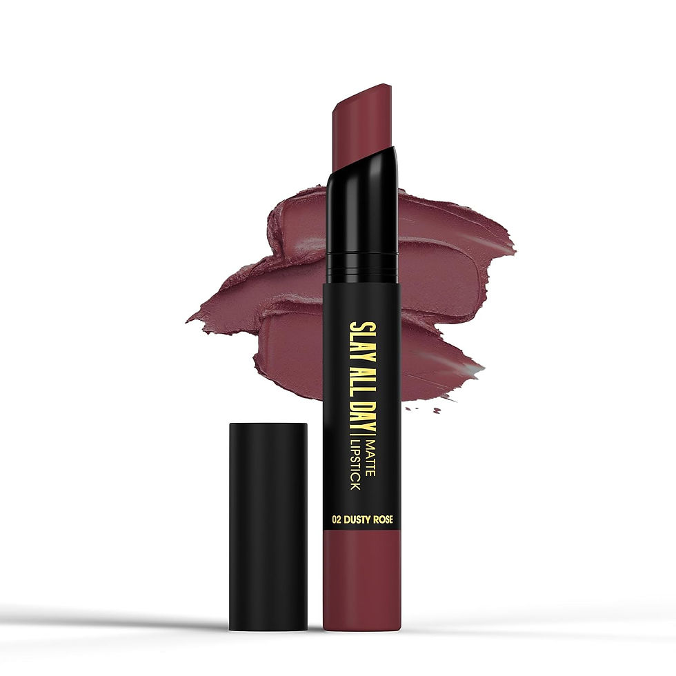 Thumbnail: Hilary Rhoda Slay All Day Matte Lipstick (02-Dusty Rose), 2.6gm Each (Pack of 2)