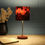 Miniatura: US Table Lamp Along Handmade Premuim Spring Floral Lamp Shade,Living Room