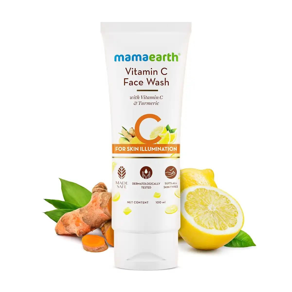 Mamaearth Vitamin C Face Wash,100ml