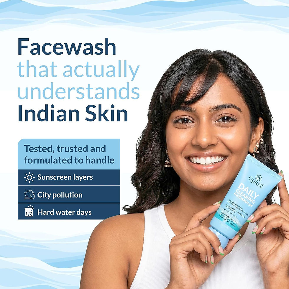 Thumbnail: Qurez Daily Salicylic Acid Face wash, 50gm Each (Pack of 2)