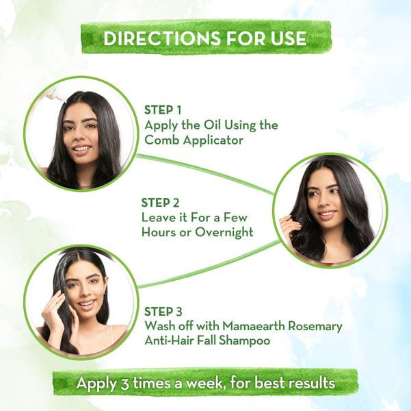 Thumbnail: Mamaearth Rosemary Hair Growth Oil with Rosemary & Methi Dana - 150ml