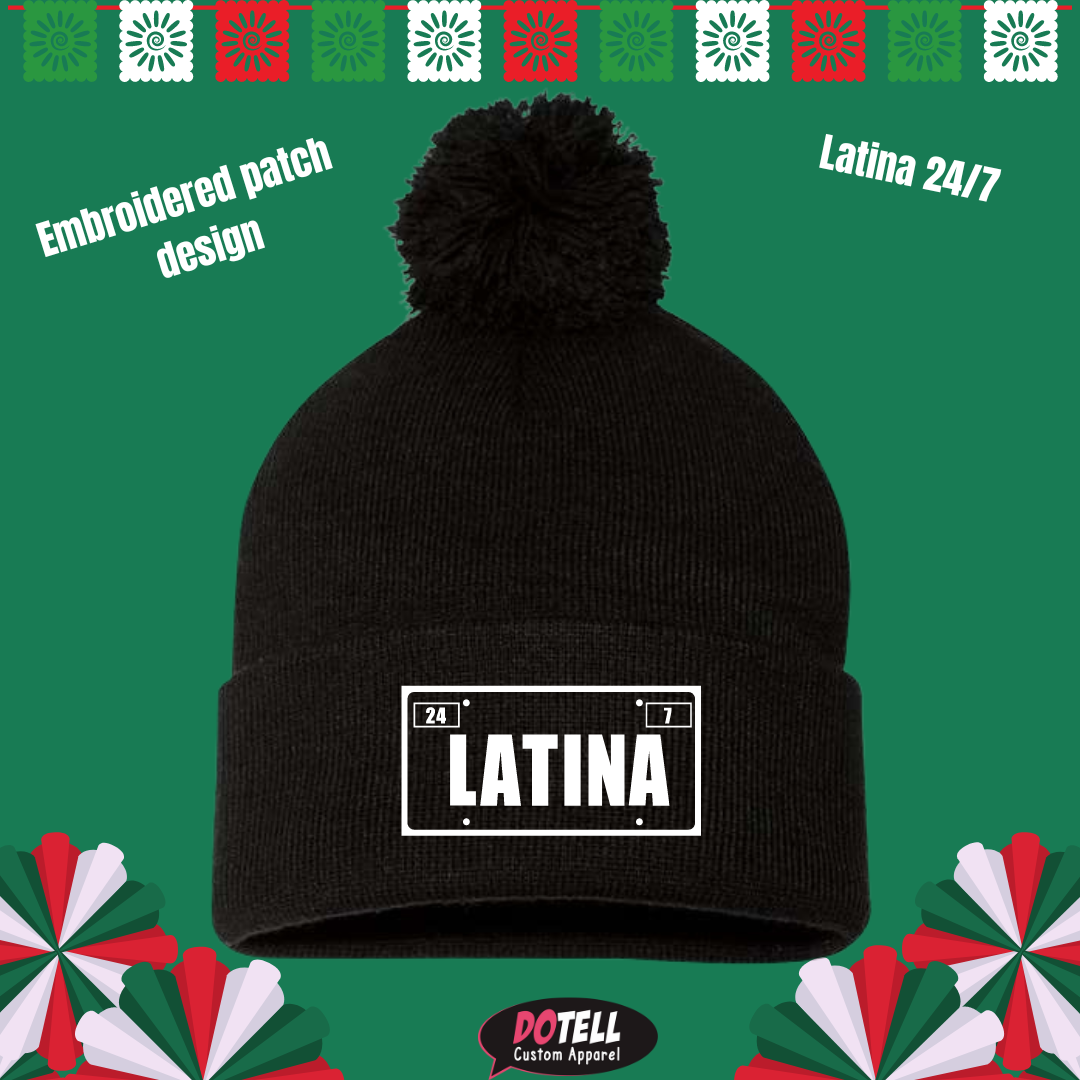Latina Patch Beanie and Trucker Hat