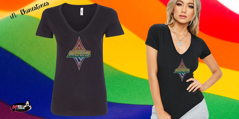 Las Vegas Aces Shirt, LV Aces, Pride Shirt, Aces Pride Shirt , Aces Rhinestones