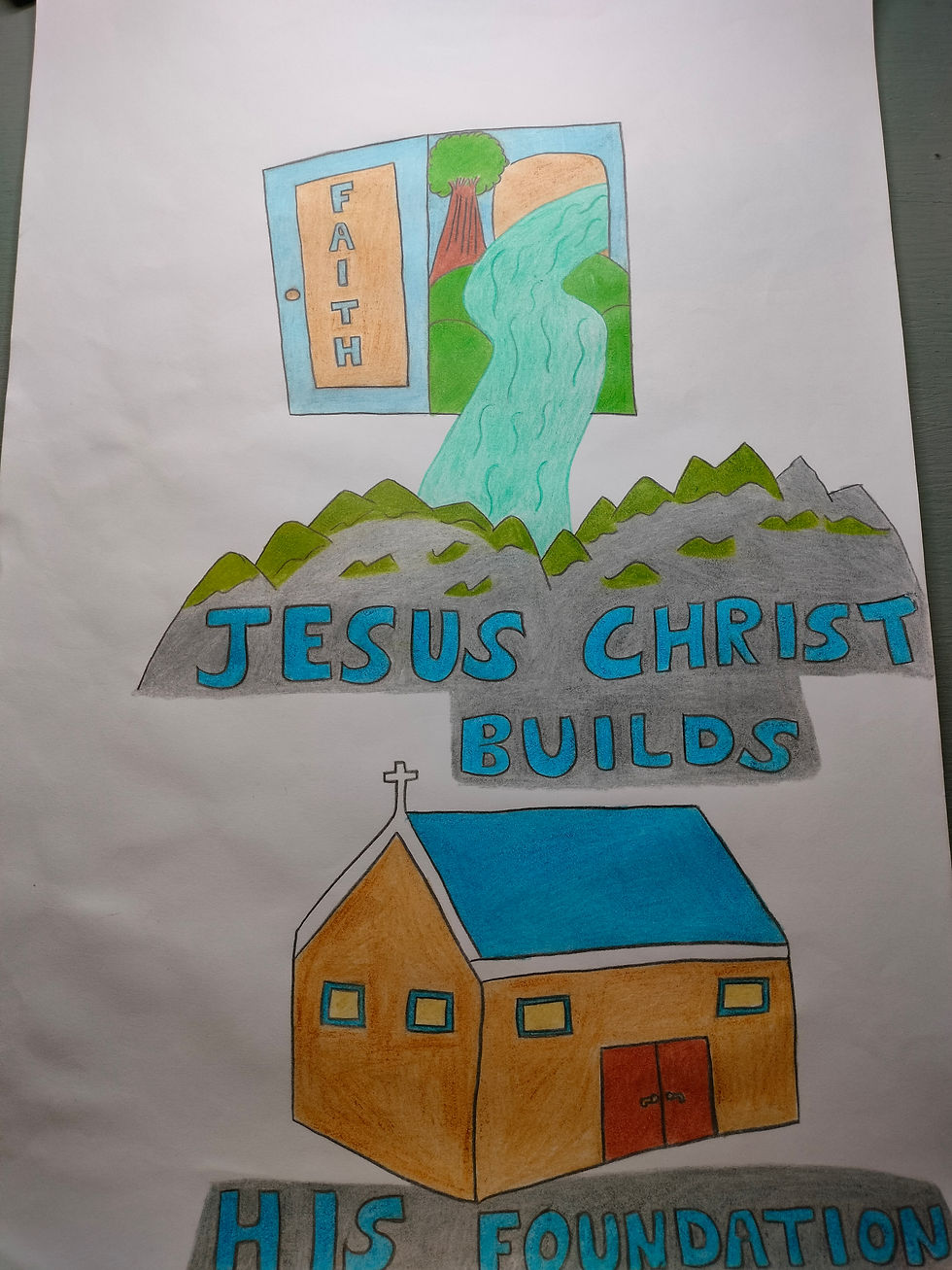 Jesus is our strong foundation