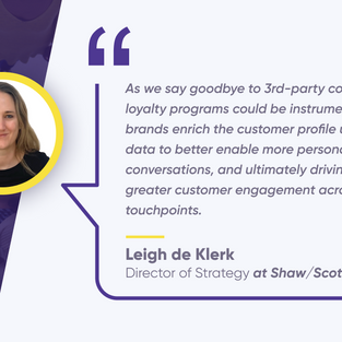 Quote from Leigh de Klerk