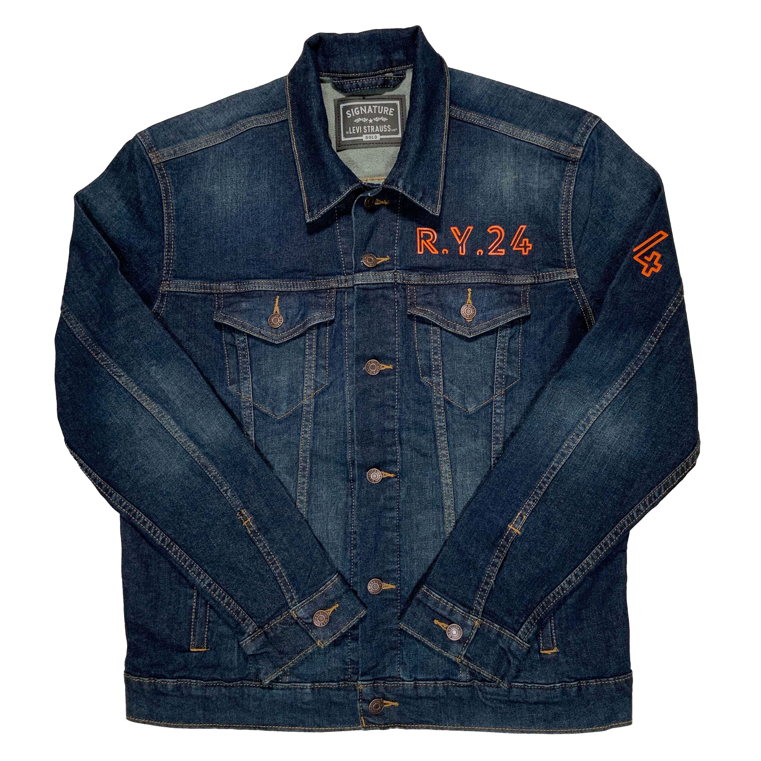 RUN YO 24 TIGERS DENIM JEAN JACKET