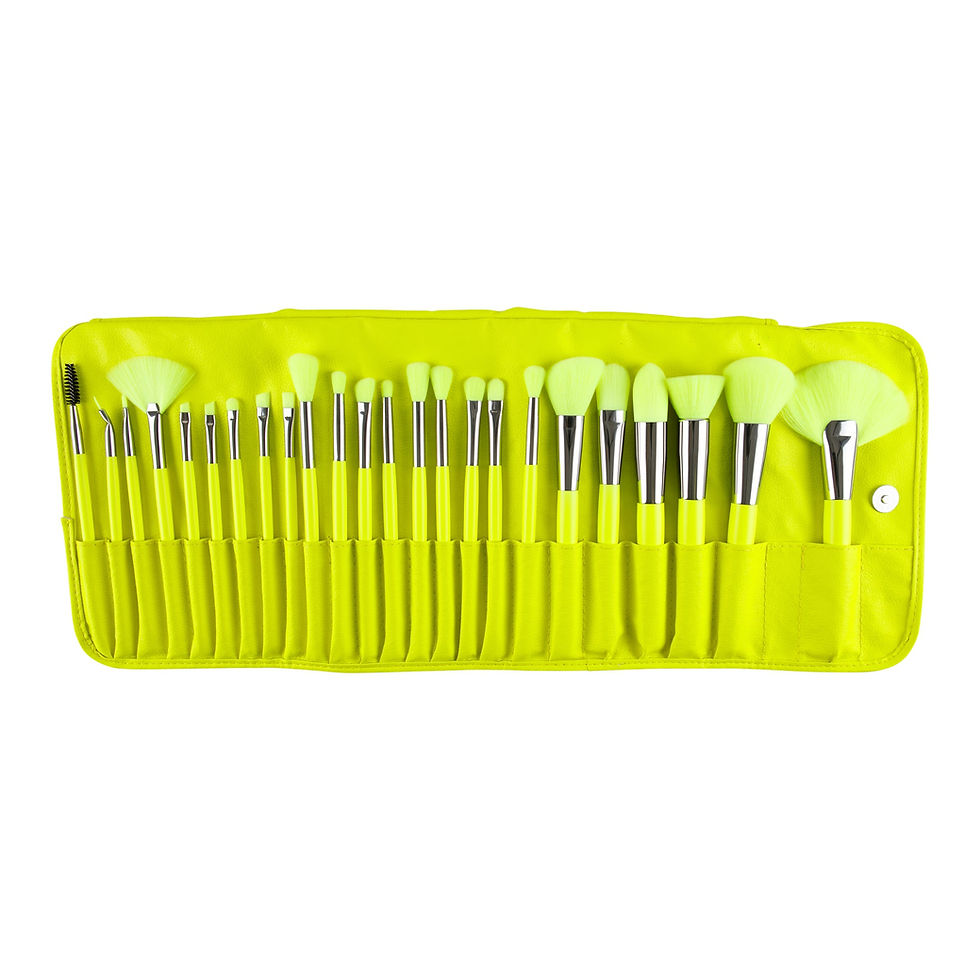 Thumbnail: THE NEON YELLOW 24PC BRUSH SET