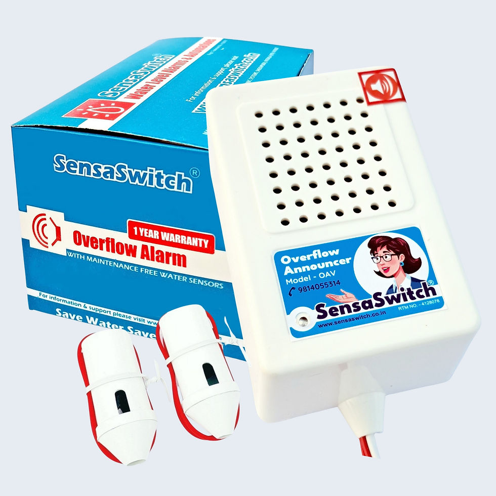 speaking water tank alarm