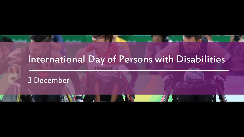 International Day of Persons with Disabilities