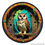 Miniaturbild: Vibrant Occult Owl Iron On Patch