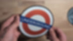 Mod London Underground Sign Iron On Patch