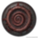 Gory Radial Spine Metal Blood and Guts Iron On Patch